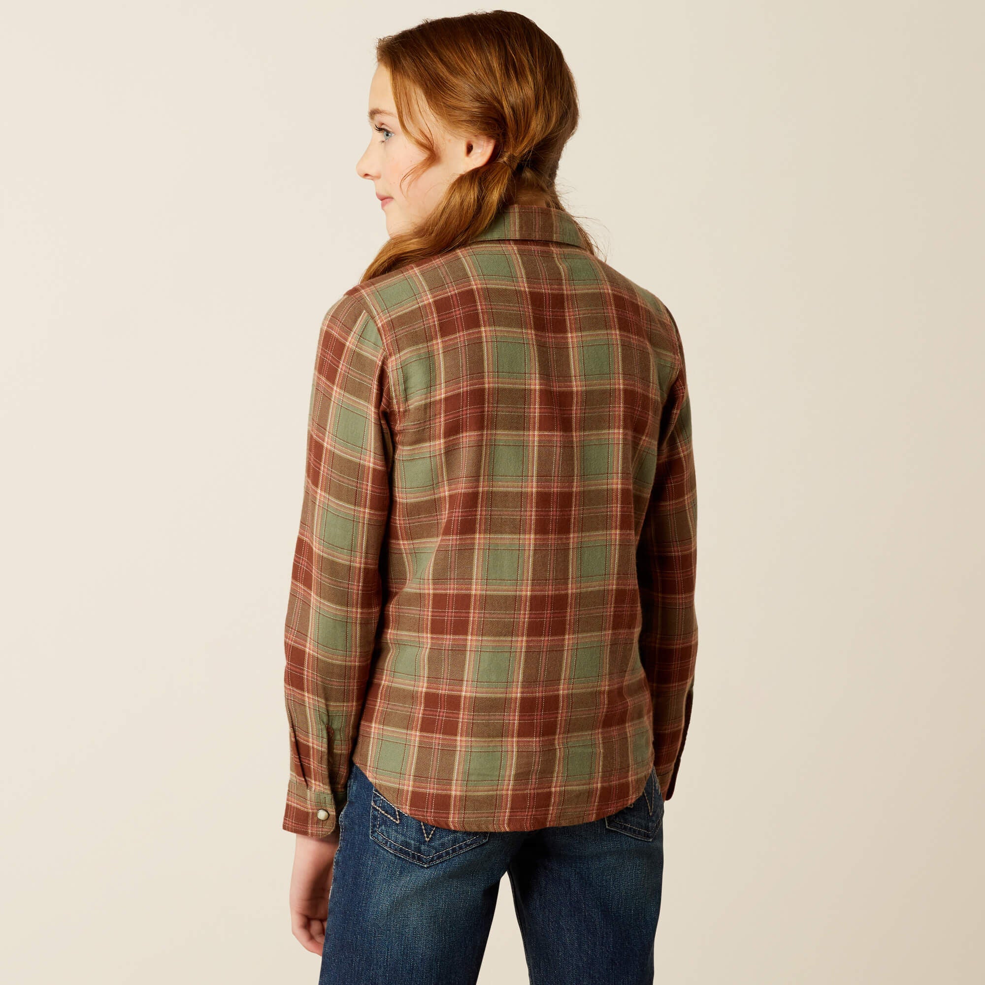 Ariat Ava Plaid Shirt Kids