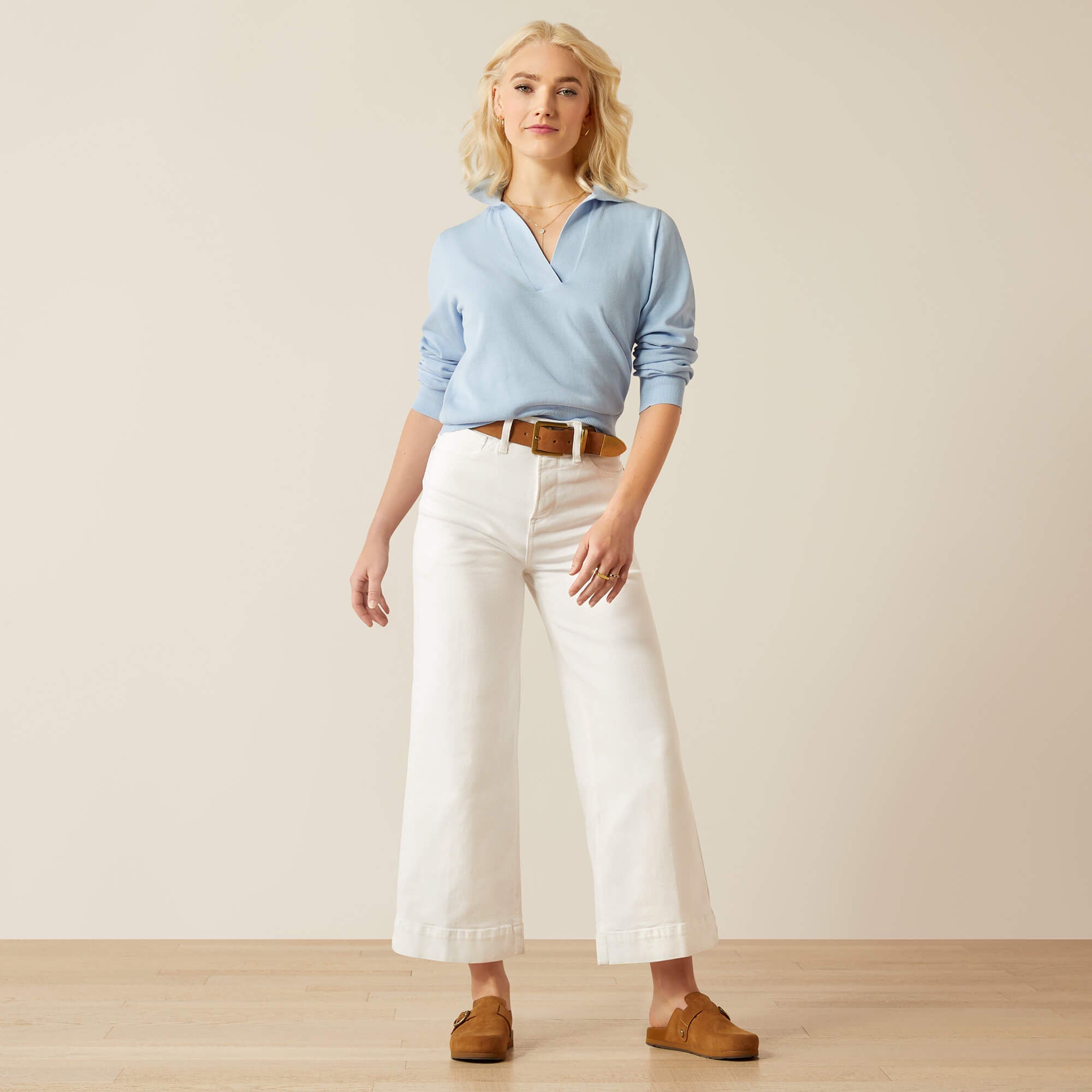 Ariat Ultra High Rise Countryside Wide Leg Crop Jeans Trends
