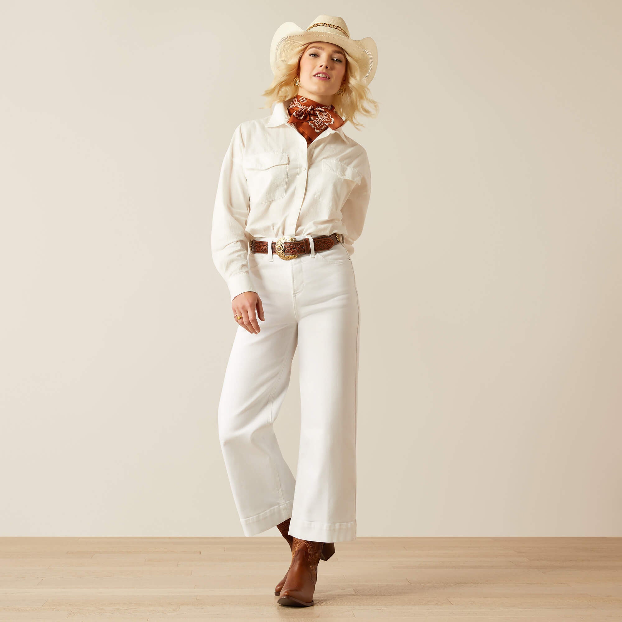 Ariat Ultra High Rise Countryside Wide Leg Crop Jeans Trends