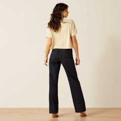 Ariat Ultra High Rise Tomboy Western Utility Wide Leg Jean Trends