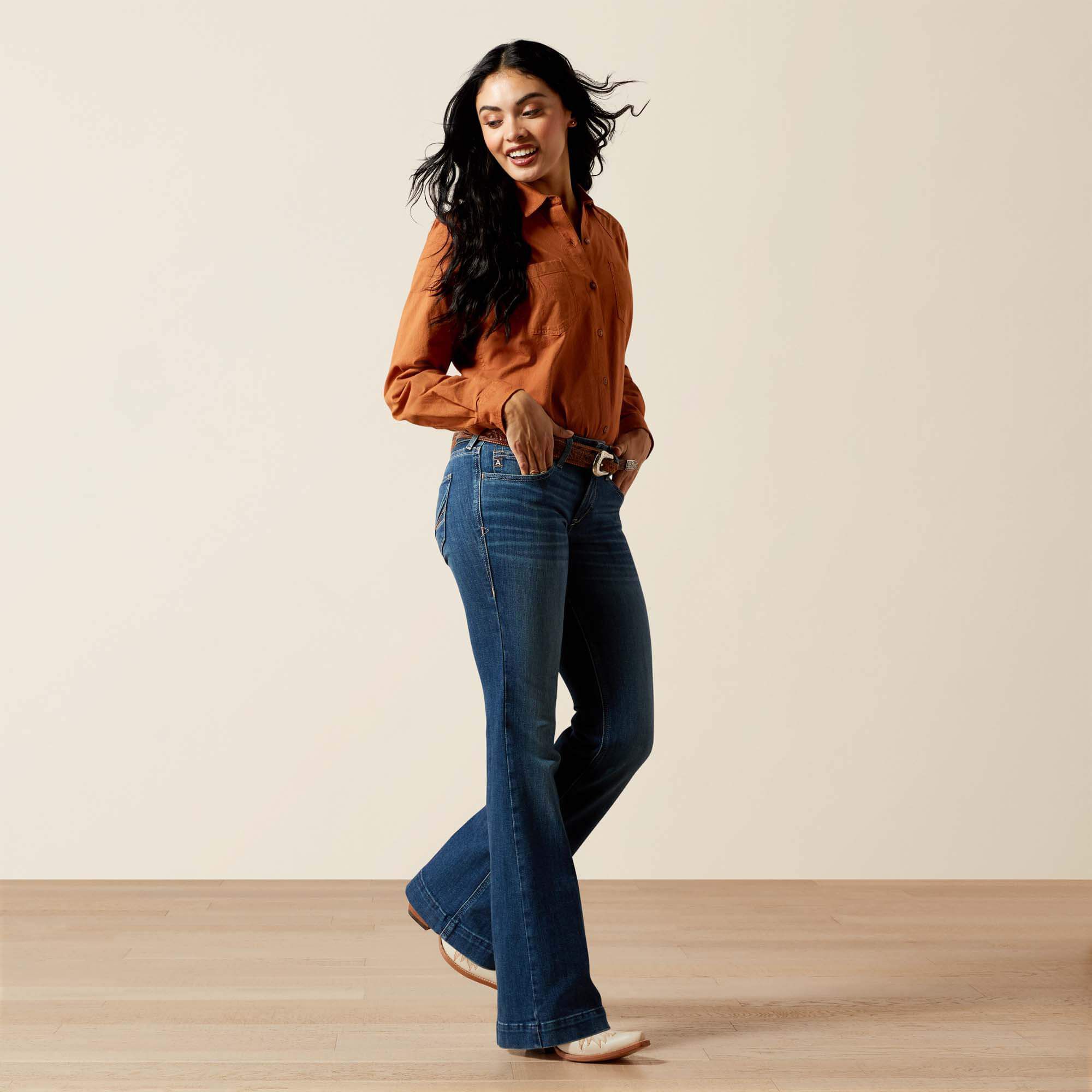 Ariat Perfect Rise Leslie Slim Trouser Jeans Trends